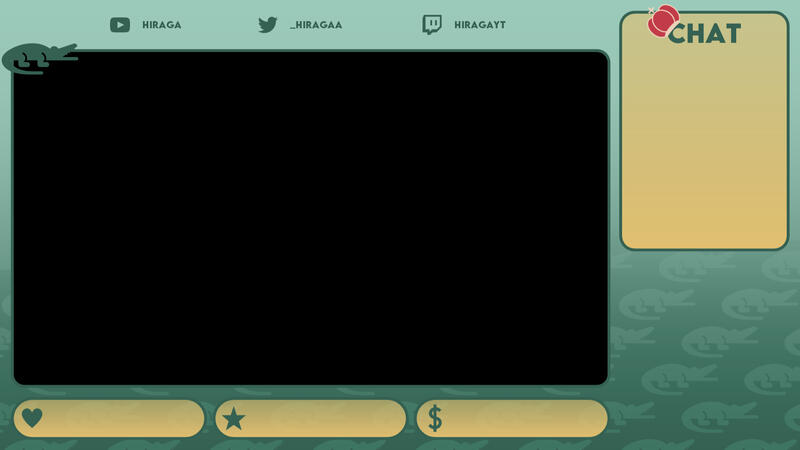 Gaming Overlay for https://twitter.com/_Hiragaa