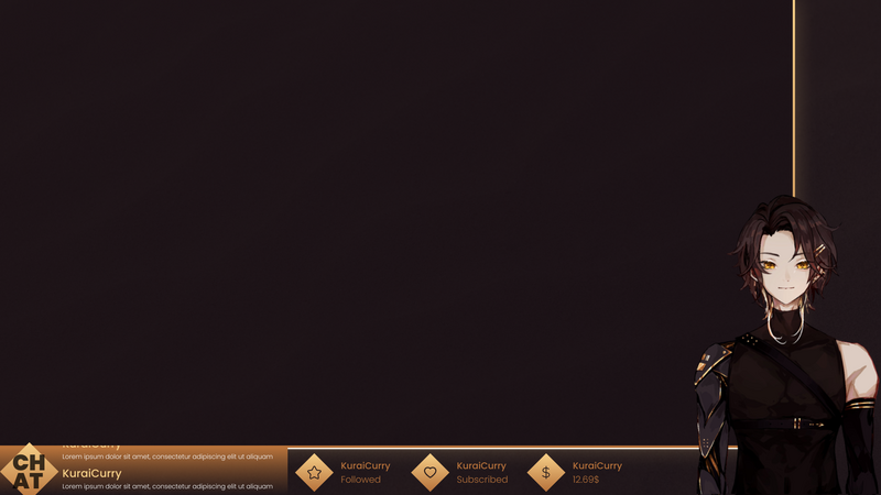 Gaming Overlay for https://twitter.com/PokiyakiVT