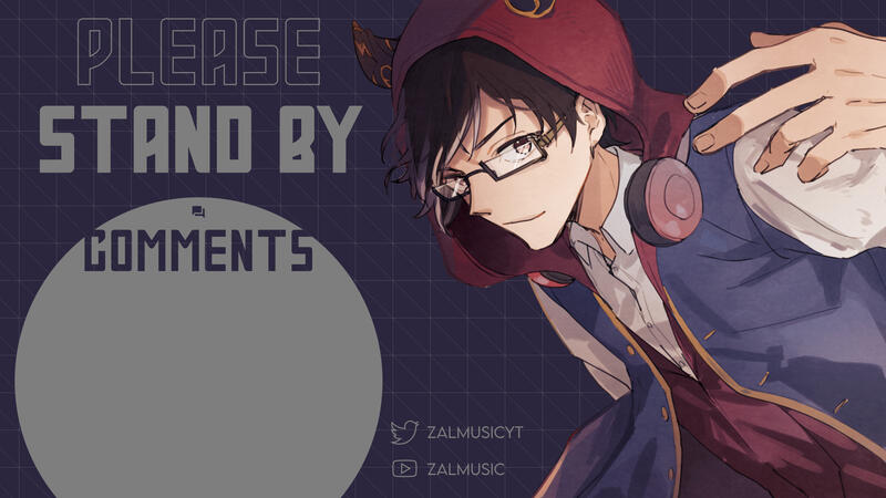 Be Right Back Screen for https://twitter.com/zalmusicYT